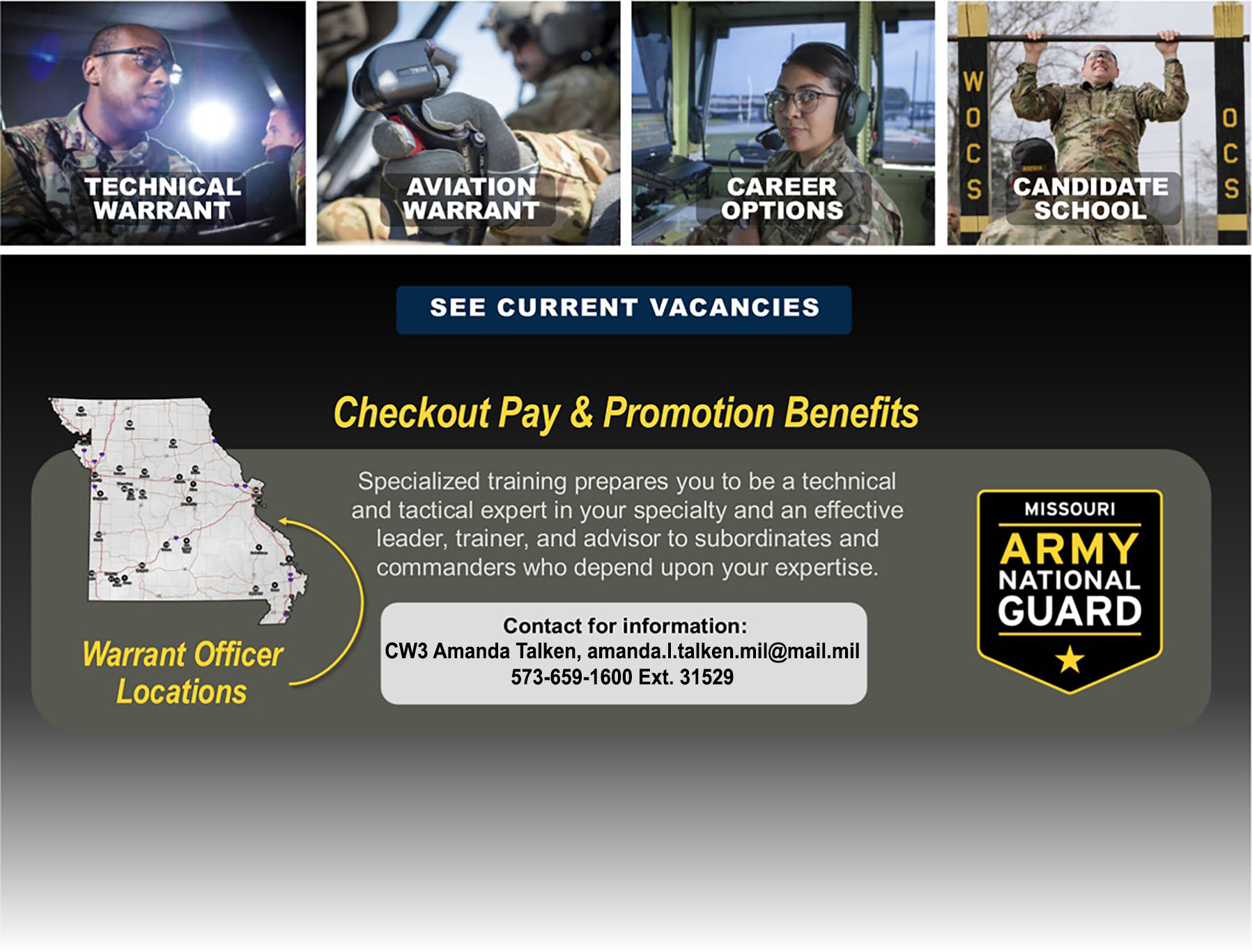 Warrant Officer Paths - Promotions - Benefits